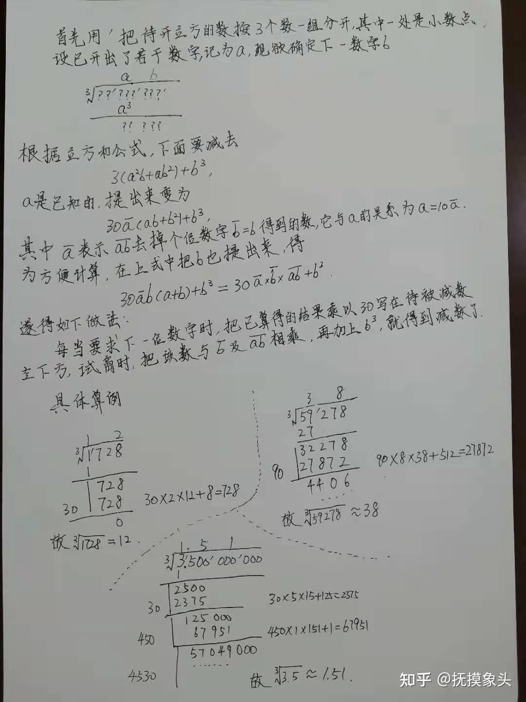 怎么手动开立方(最好有图)?且方法详细? - 知乎