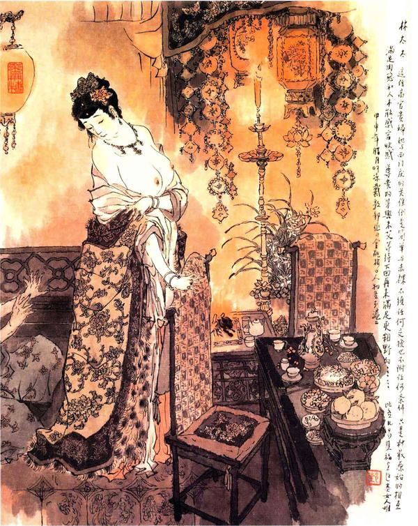 【文学名著·绘本】戴敦邦绘《金瓶梅》人物图谱