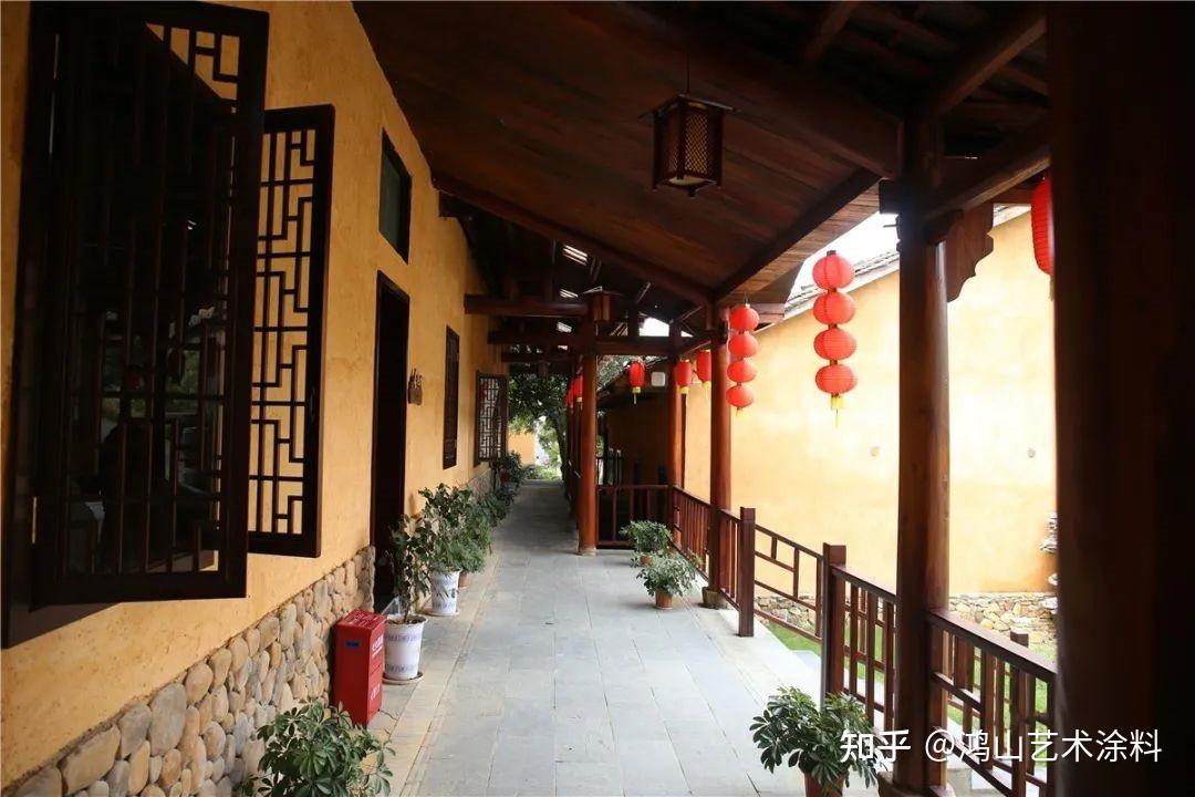 美丽乡村老房子-乡村民宿黄泥墙漆 - 知乎