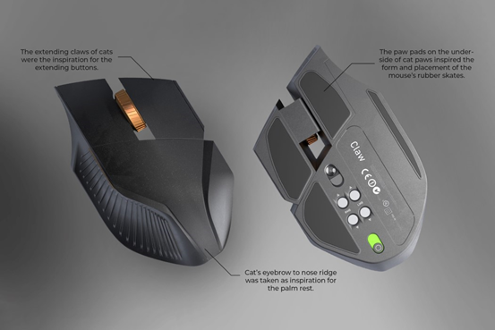 专业电子产品外观设计赏析无线鼠标设计