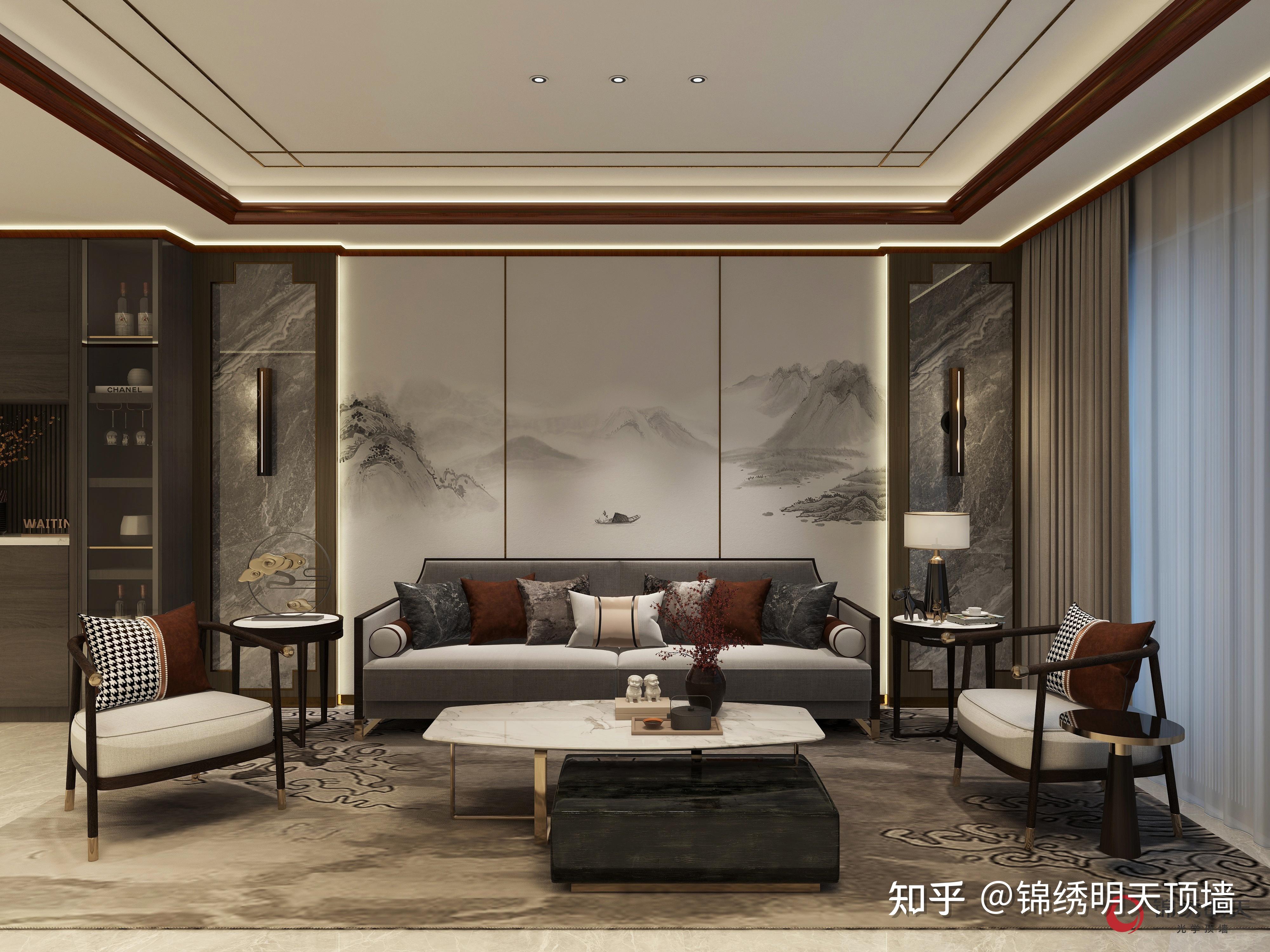 客厅的天花板是否需要吊顶设计?