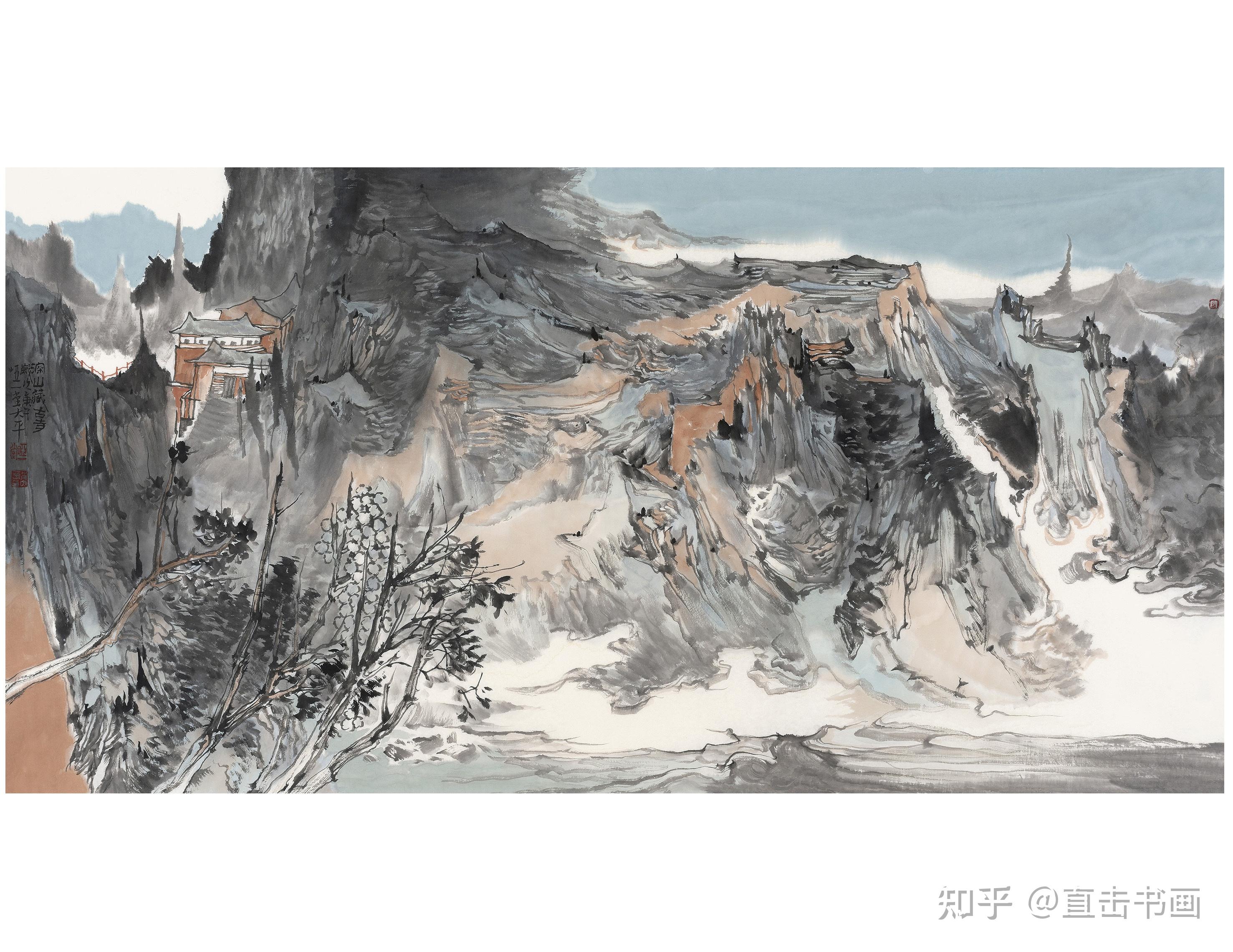 中国美术家协会会员肖大平山水画