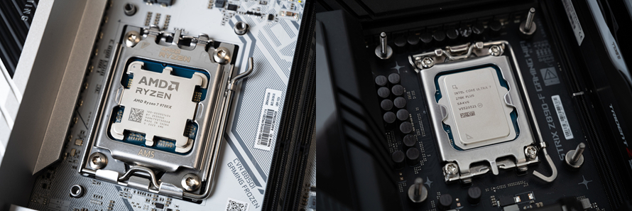 网游技高一筹!AMD锐龙7 9700X对比Intel 酷睿Ultra 7 270K Plus