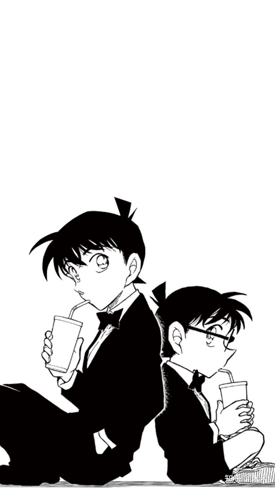 想要一张柯南或者工藤新一的背影图? - 知乎