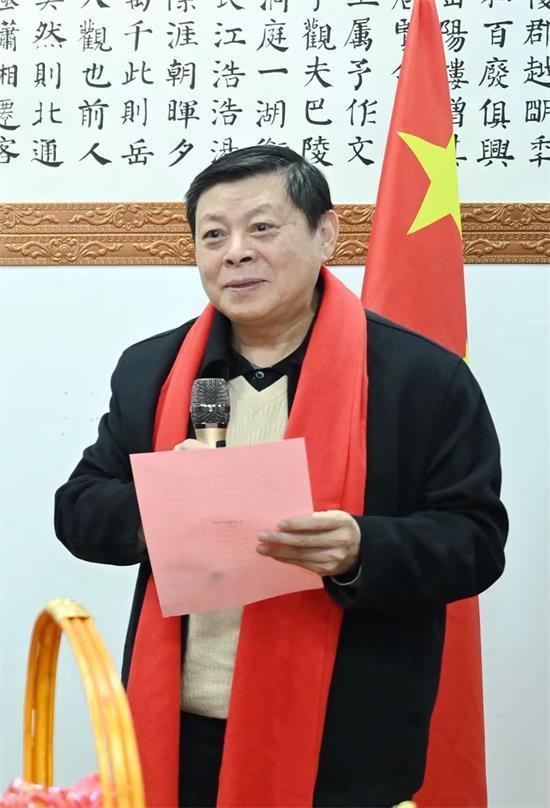 阎正先生收胡瀚林为入室弟子拜师仪式暨中国孝文化书画