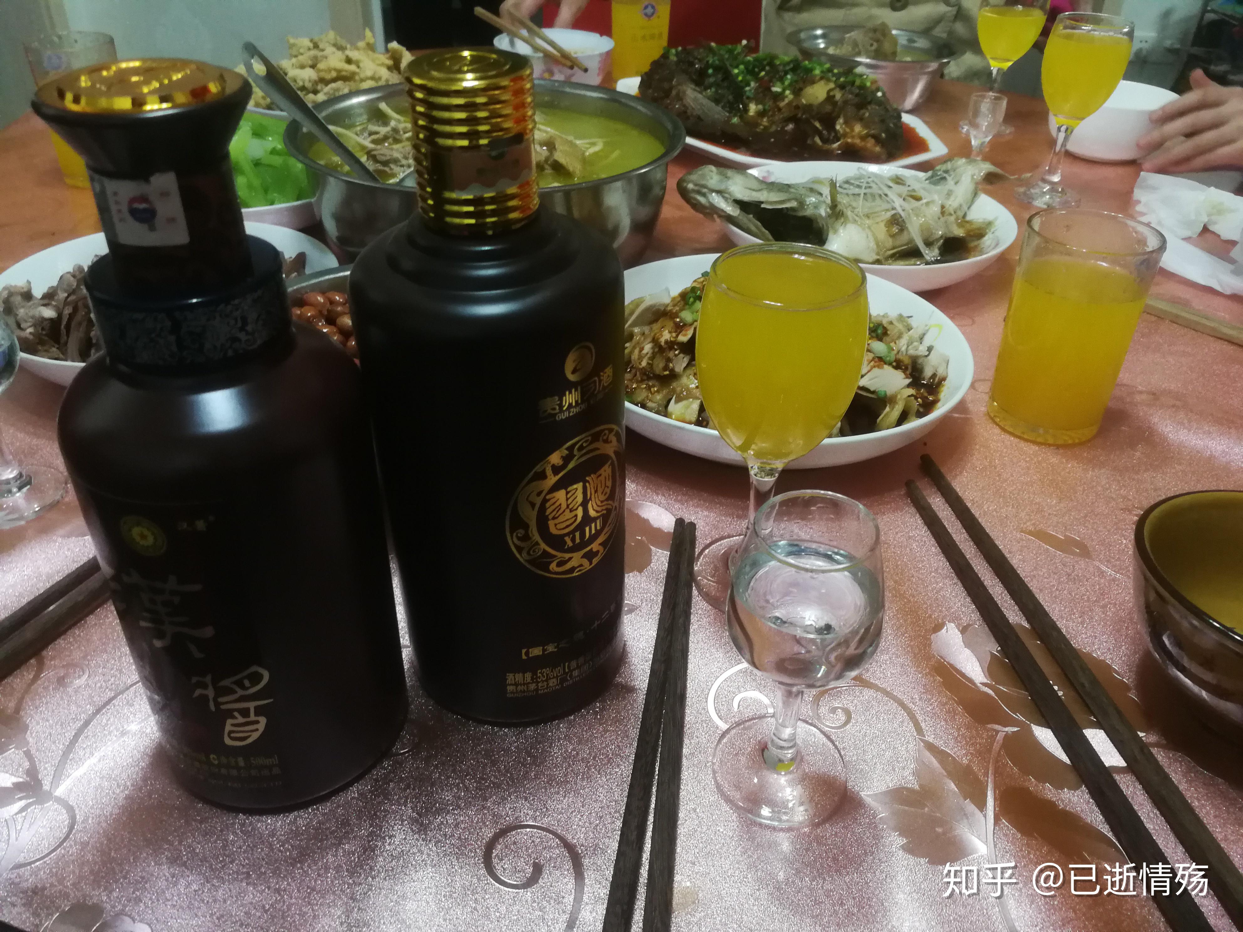 春节团圆饭喝酒分享