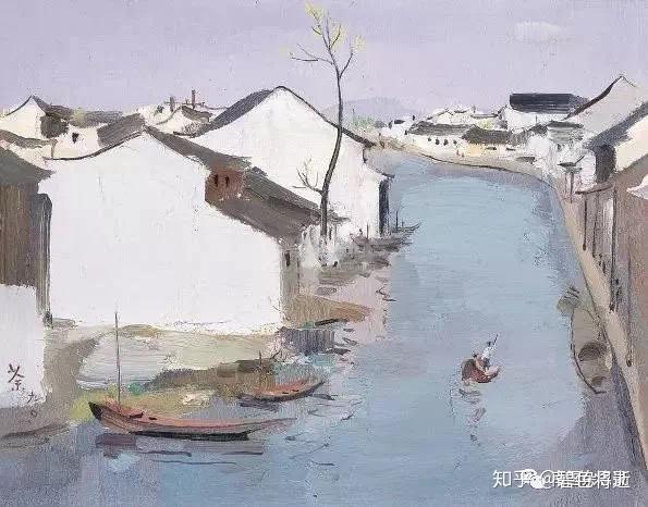 吴冠中｜疏影横斜里的水墨江南- 知乎