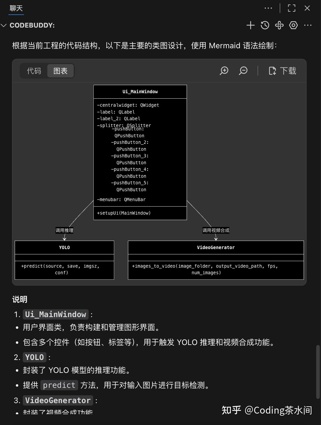 1分钟速成UML图表:用VS Code + CodeBuddy插件搞定毕业论文设计 - 知乎