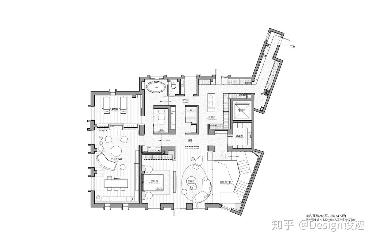 唐忠汉新作540m05顶层复式的非凡气质