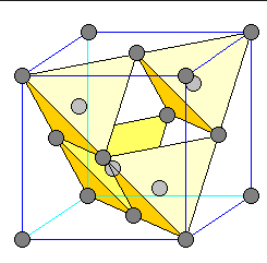 为什么金刚石原子级结构是正四面体 而晶体是正八面体