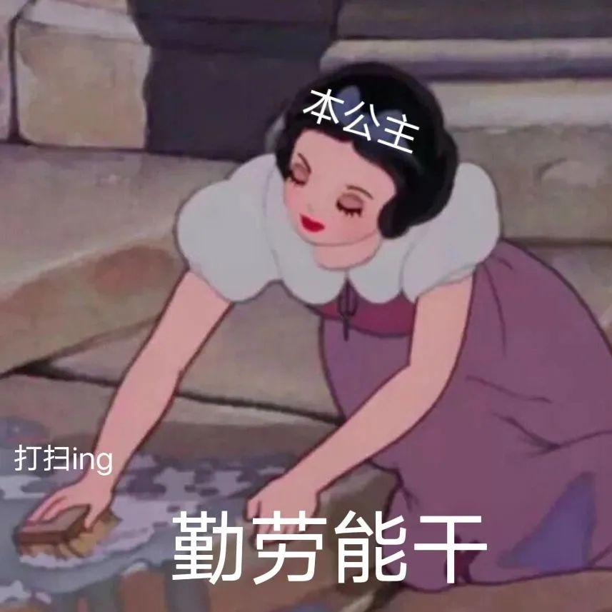 迪士尼在逃表情包,拽拽的公主真的酷!