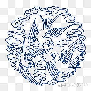 中式青花瓷花纹纹样 矢量免扣png图案 源文件素材拿来就用 知乎