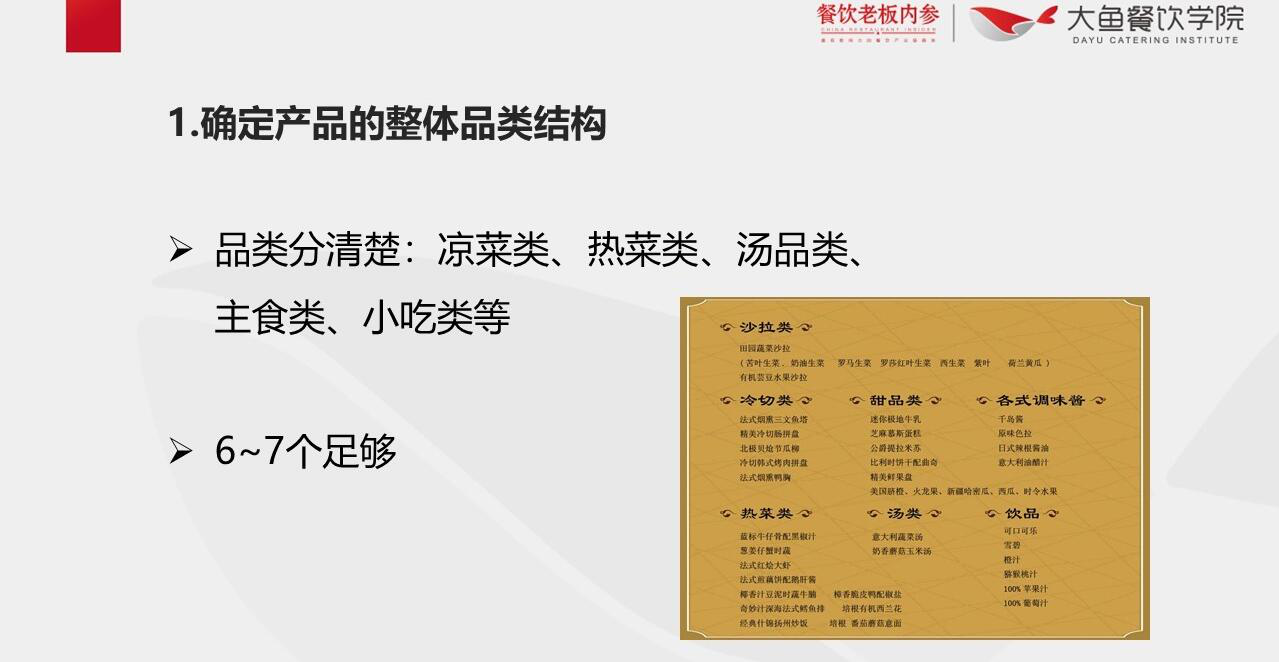 唛集go3步确定门店适合上哪些菜品