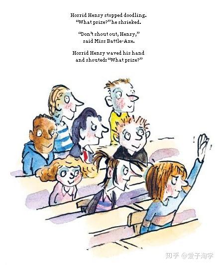 英文有声绘本|带着黑眼圈坏笑的熊孩子horrid henry系列