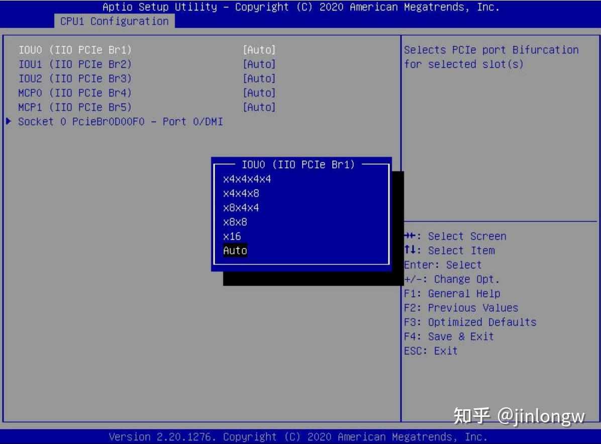 BIOS设置_X11_PCIe拆分 - 知乎