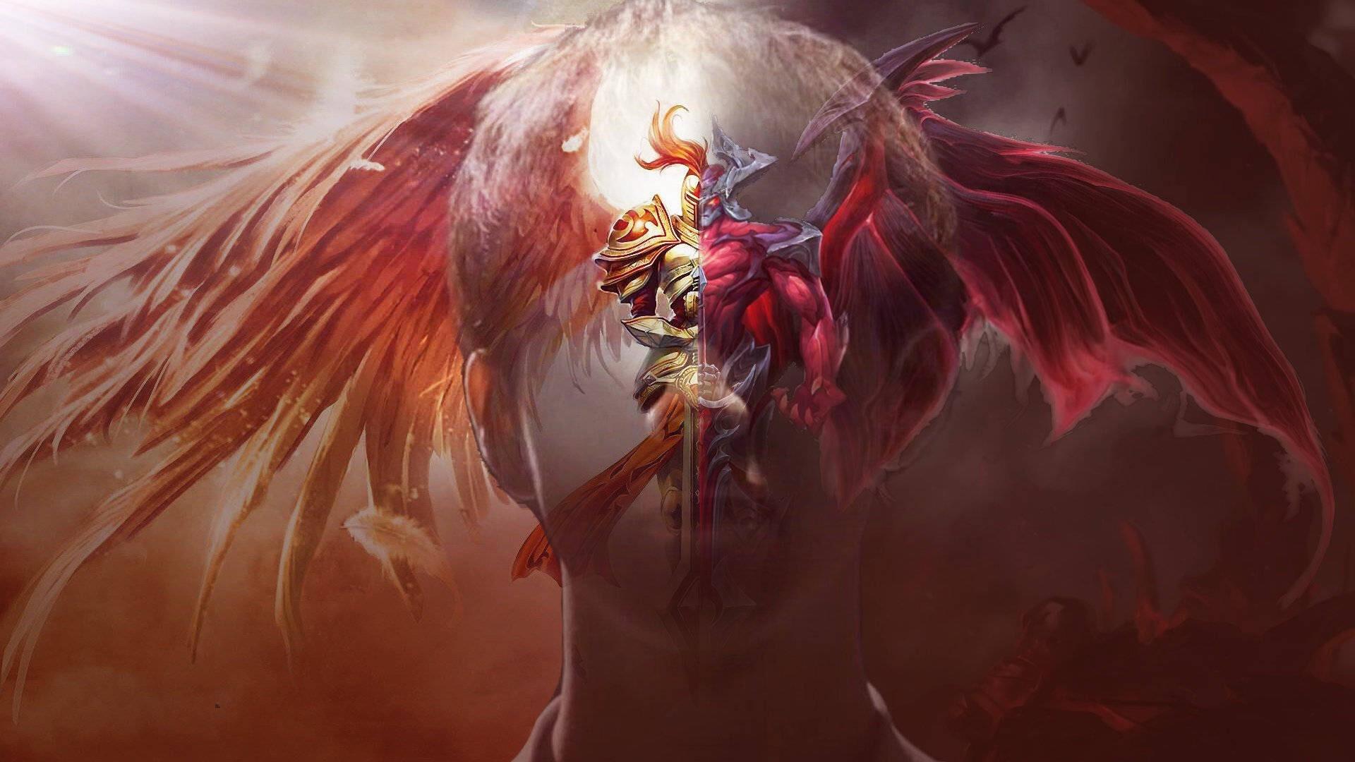 哪位大神能提供一下thy哥剑魔和天使图片,一般天使一般恶魔?