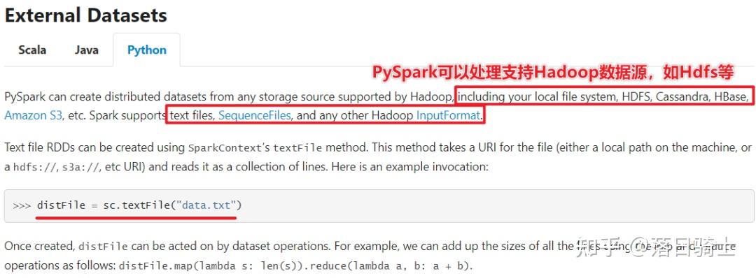 PySpark中RDD的创建有哪几种方式？ - 知乎