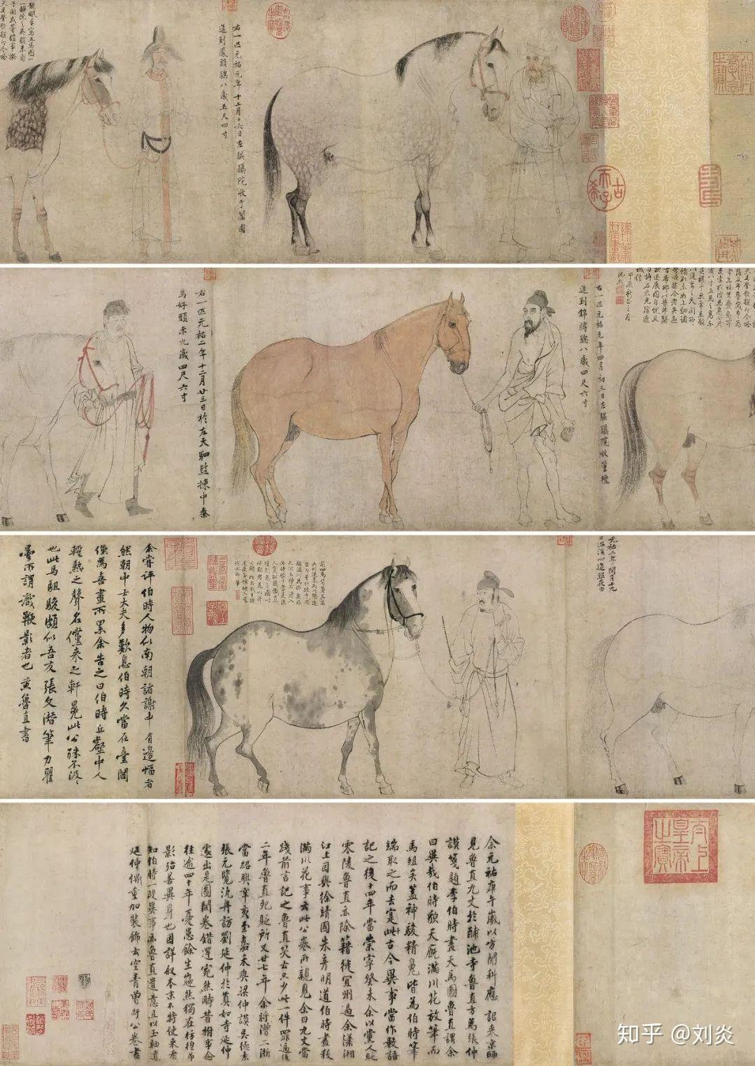 宋画第一人 · 李公麟&《五马图》 - 知乎