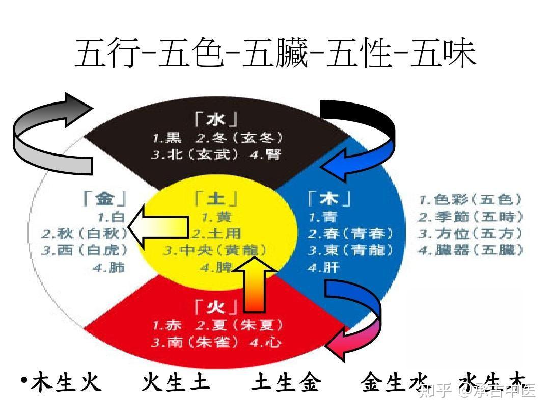 五色药物入五脏归不同经 - 知乎