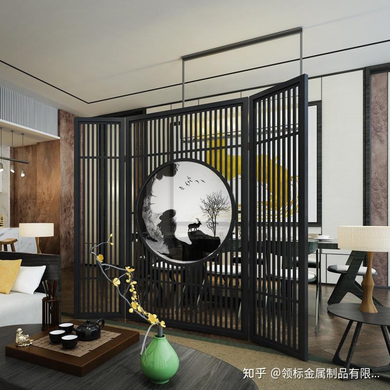 新中式风格屏风装饰在现代空间中彰显中国传统文化风采! - 知乎