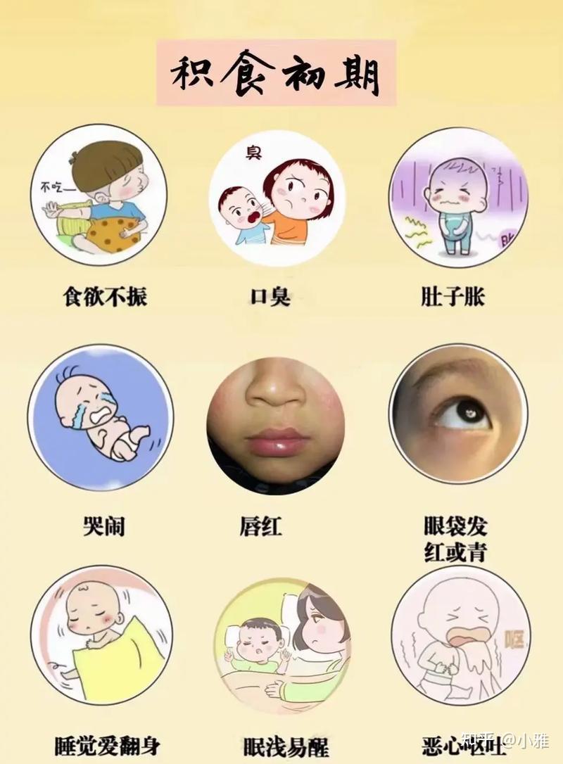 两岁宝宝积食的症状表现有哪些呢