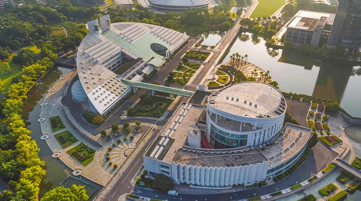 浙江大學紫金港校區360度全景