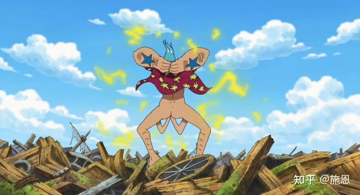 《海贼王》弗兰奇与布鲁克的联系点是内裤,布鲁克与甚平是太阳,甚平与