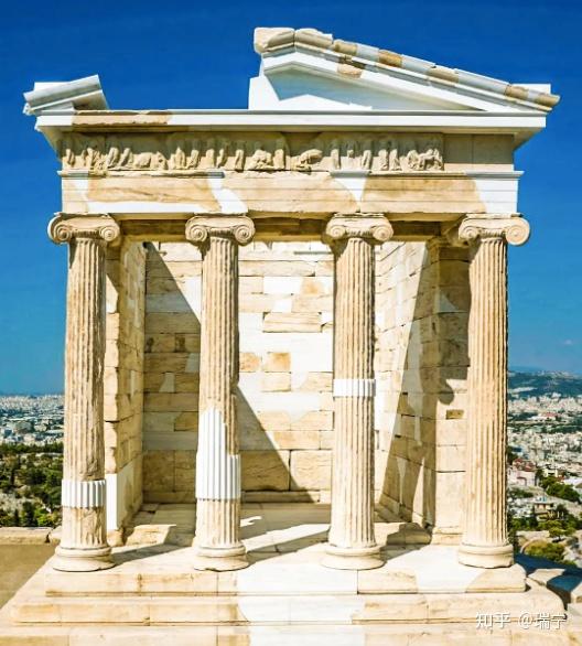 希腊建筑的三种基本柱式 