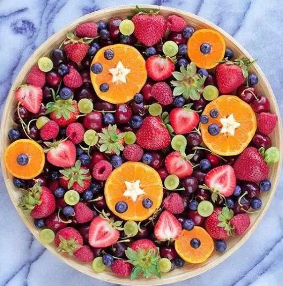 缤纷斑斓果蔬美食秀色可餐