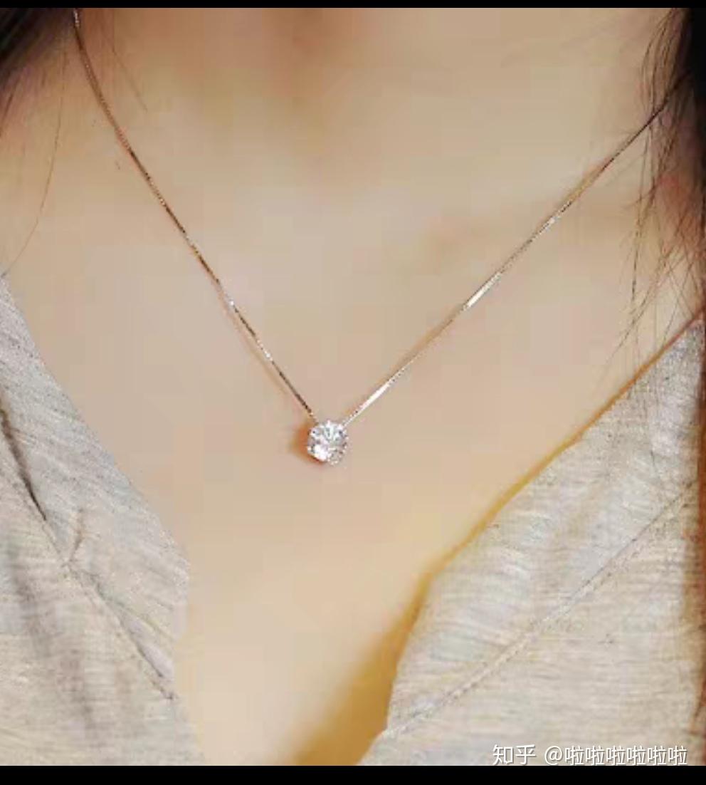 有哪些好看的百元女生项链? - 知乎