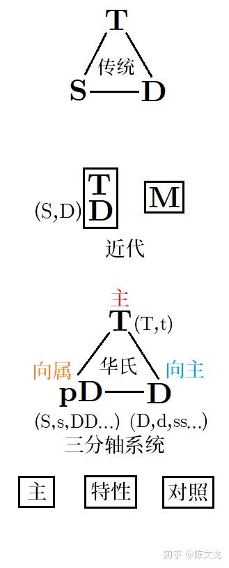 在传统的和声功能理论 Tsd功能圈 以外还有什么基于 功能性 的和声理论以及可以探讨的规律 Tsd和弦功能圈 二安网