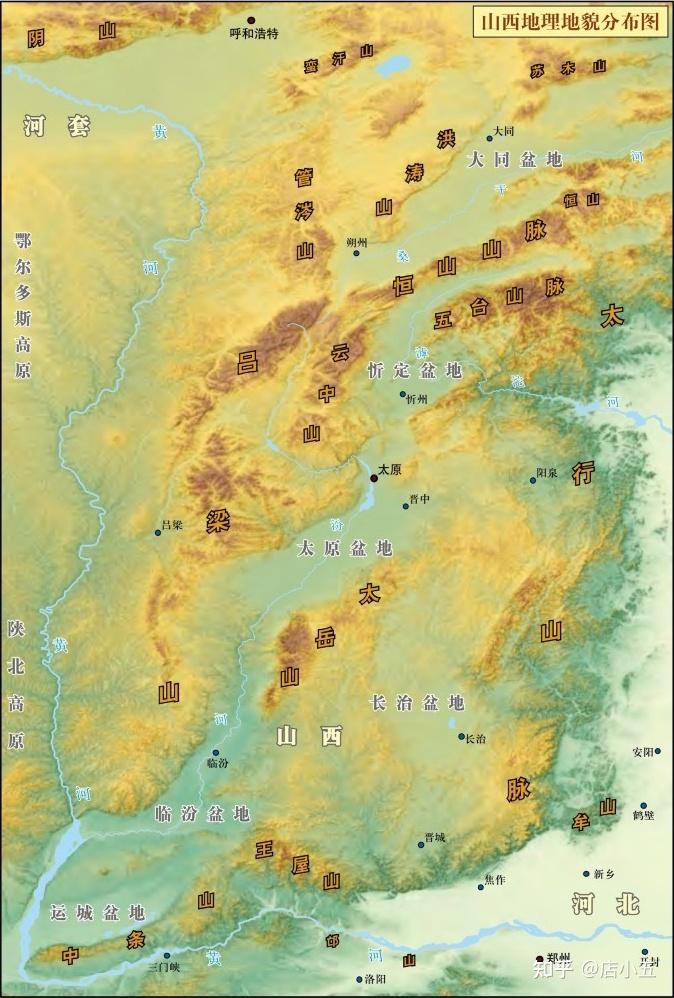 王屋山地图全图高清版图片