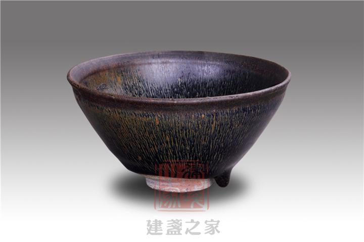 建窑建盏在宋代名气很大,黑釉盏在宋朝需求旺盛 - 知乎