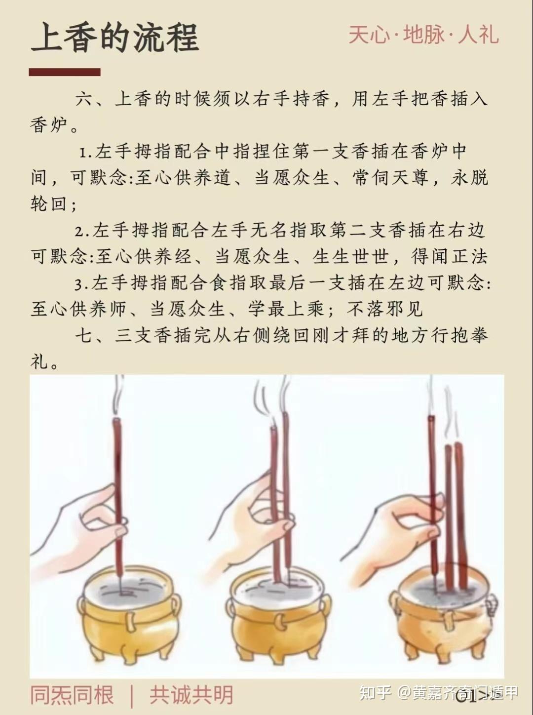 道家上香的流程 - 知乎