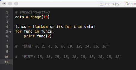 python lambda结合列表推导式? - Op小剑的回答