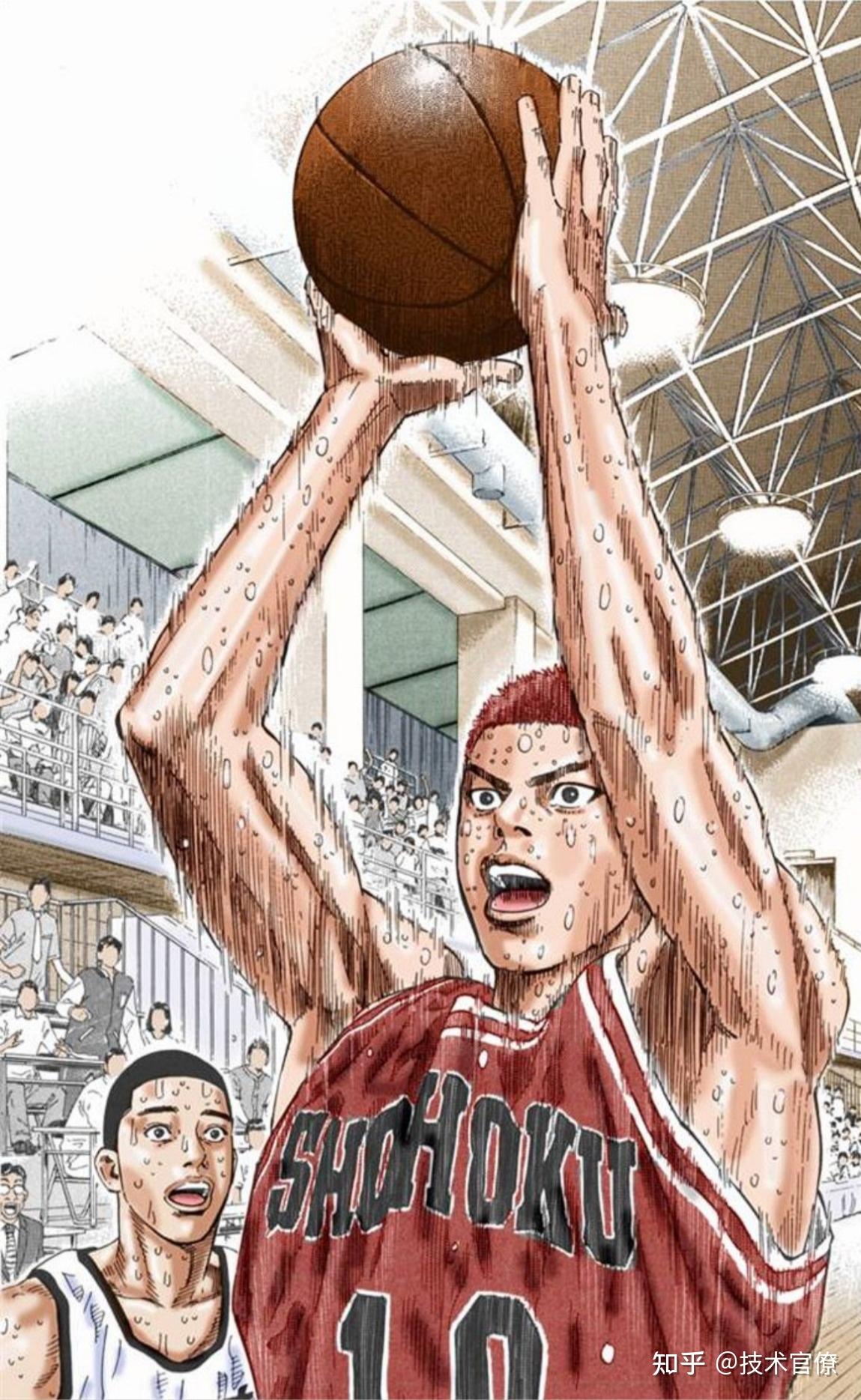 《灌篮高手》里,湘北对山王最后绝杀樱木花道为什么没有灌篮而是中投?