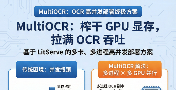 OCR 高并发怎么做?一个基于多 GPU × 多进程的工程化实践(MultiOCR) - 知乎