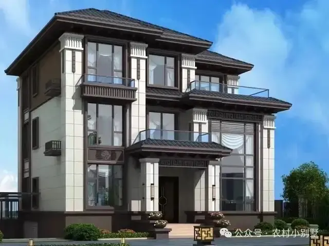 2026新款三层新中式别墅，38套最漂亮的三层中式自建房乡村住宅 - 知乎
