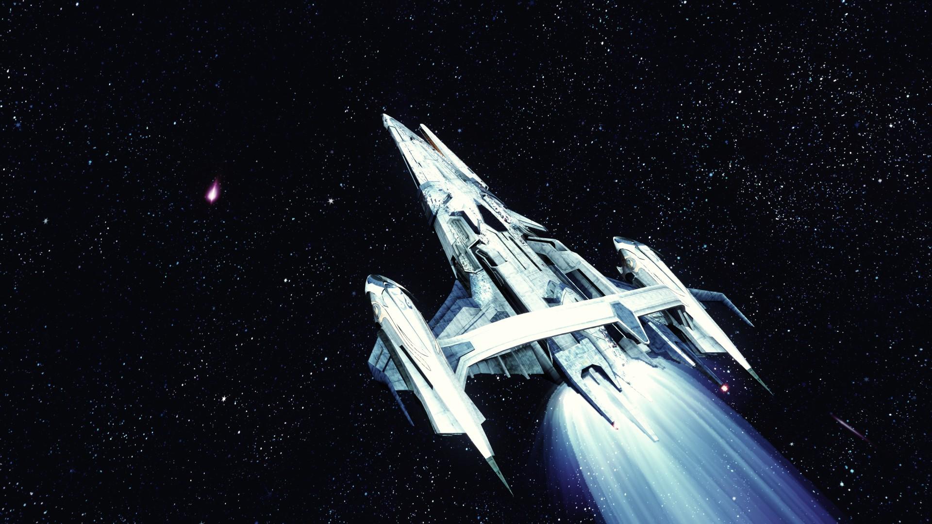 科幻作品中有哪些漂亮的太空飞船