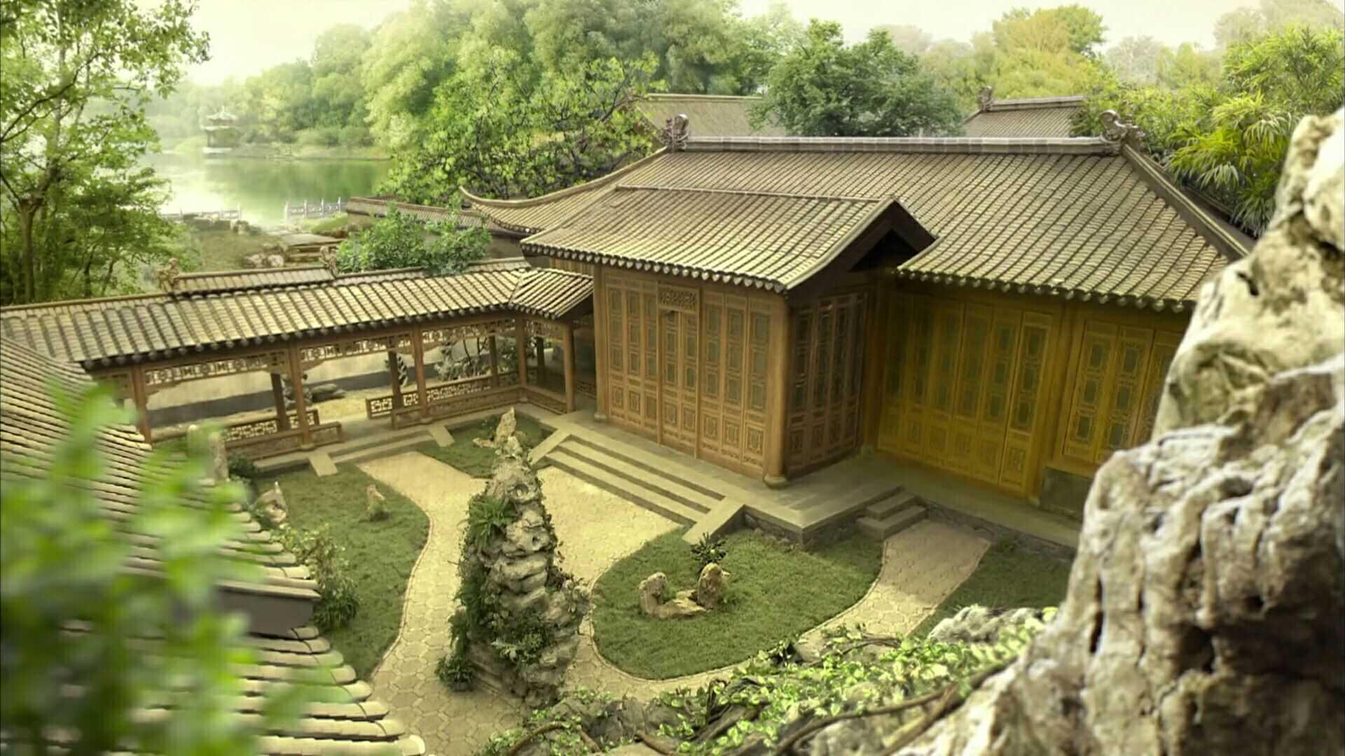 《红楼梦》大观园·蘅芜苑·建筑布局总览
