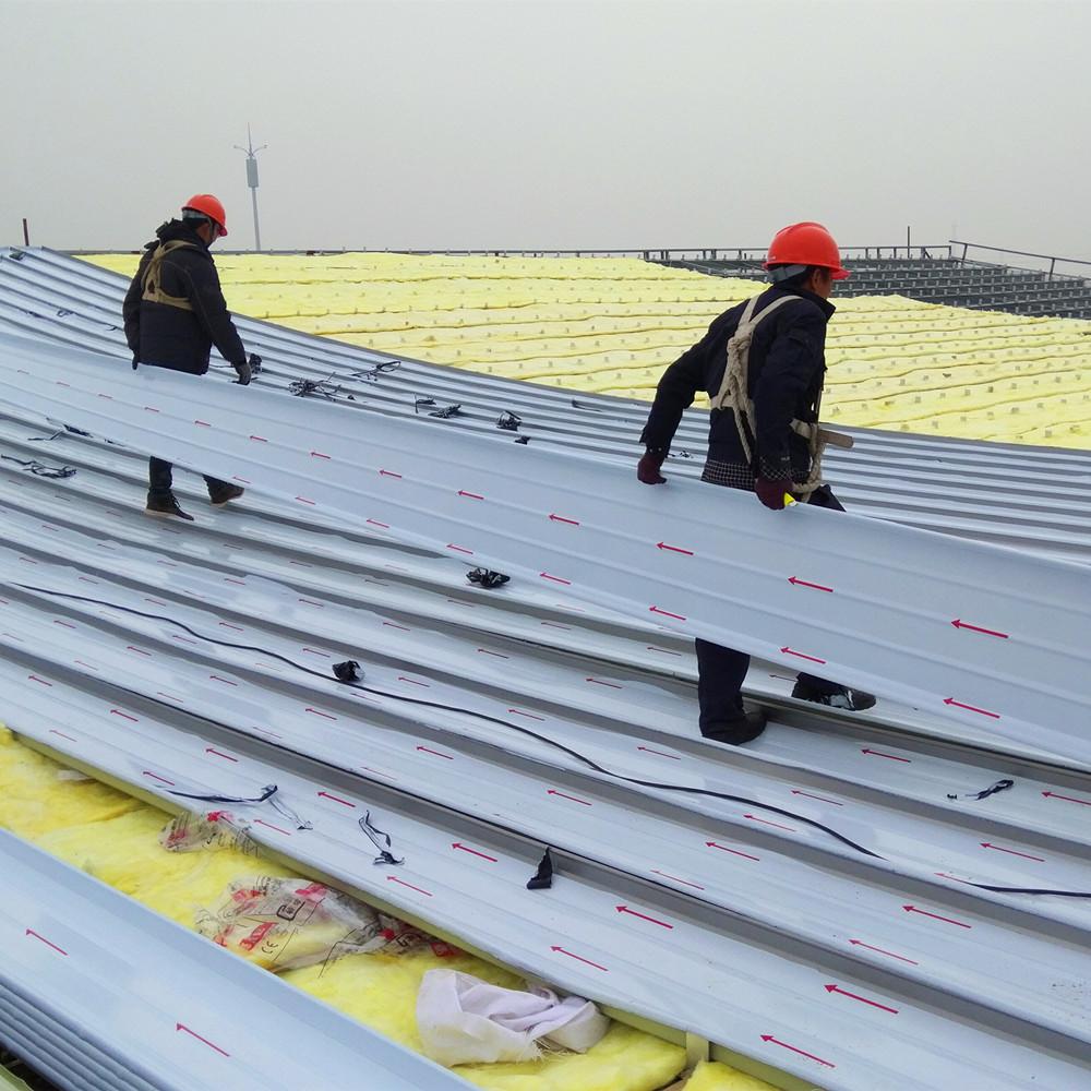 铝镁锰金属板新型屋面材料可适合各种屋面造型