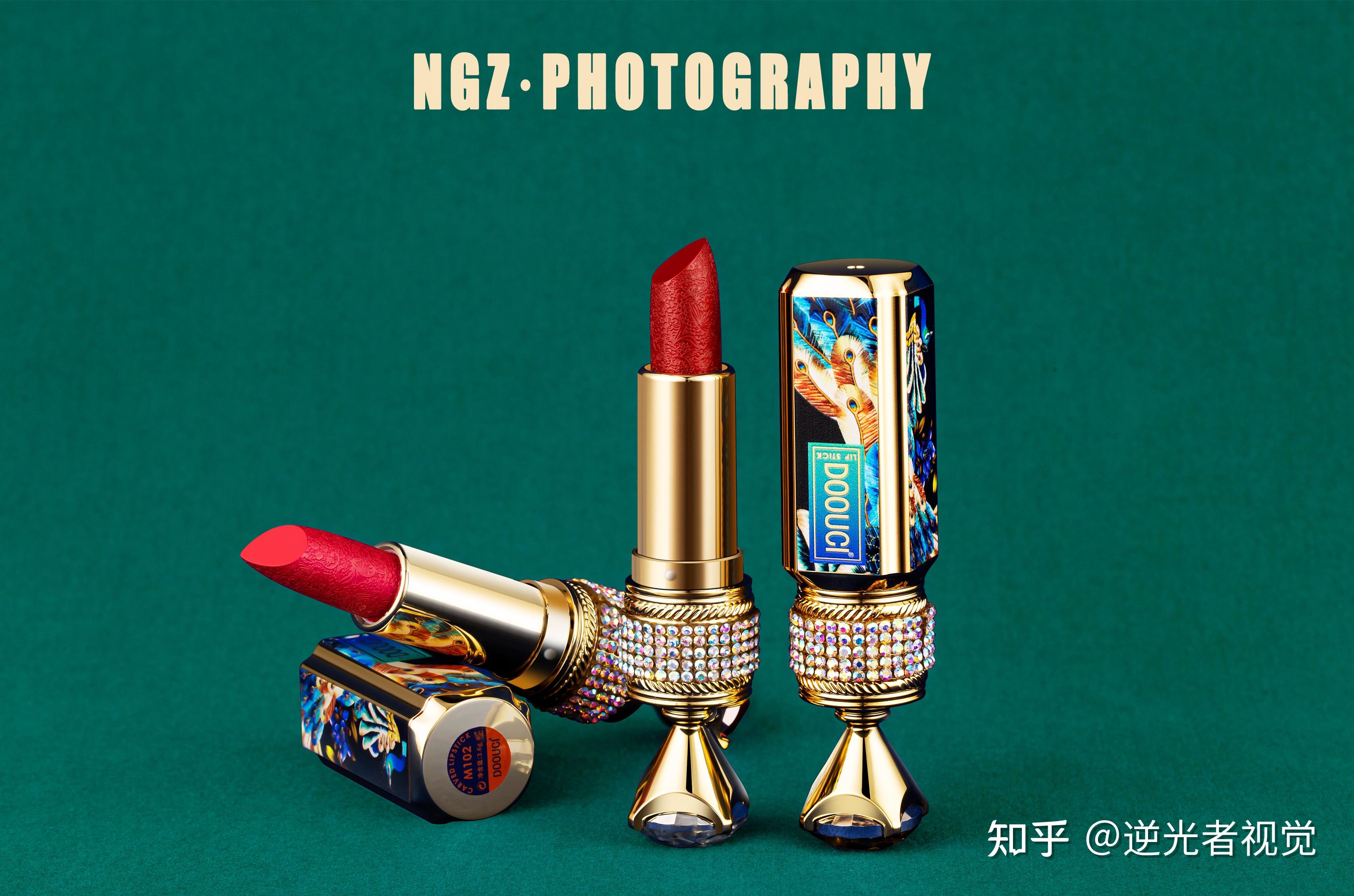 杭州口红拍摄美妆静物创意摄影逆光者视觉