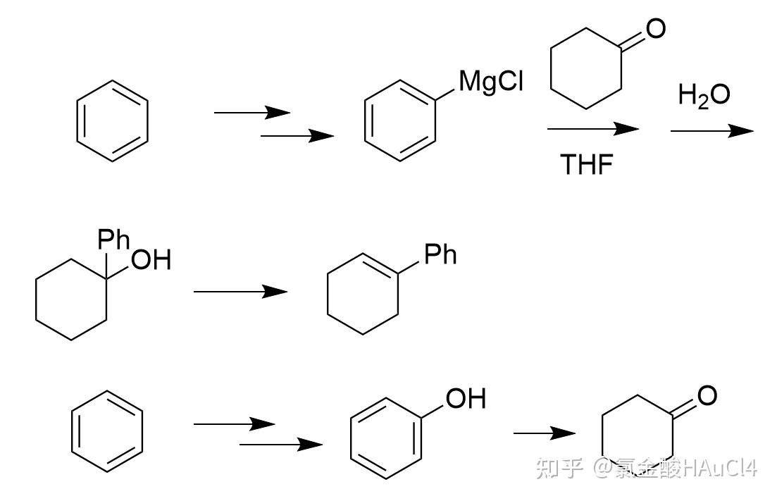 怎么合成1-苯基-1-环己烯? - 知乎