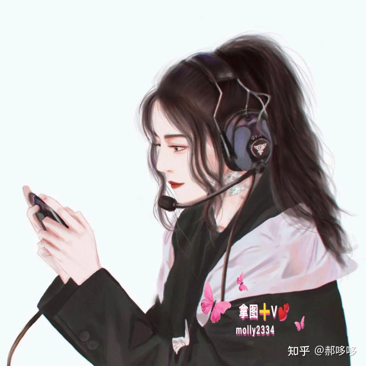 一个喜欢分享头像的小姐姐耐耐吖