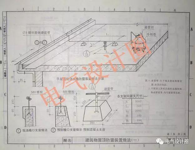 建築電氣房建項目的防雷接地系統圖文並茂詳解