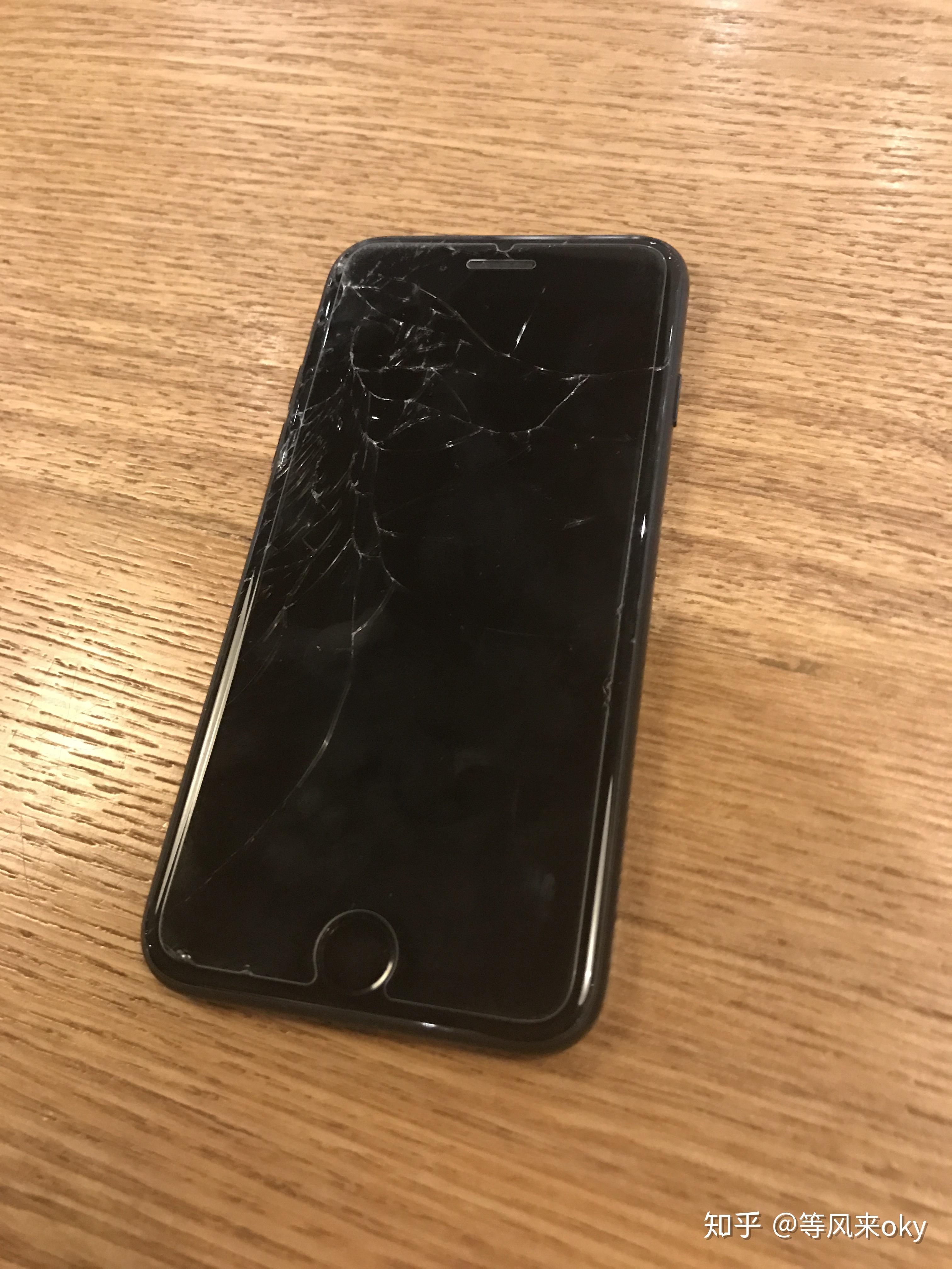 你的iphonex屏幕是怎么碎的