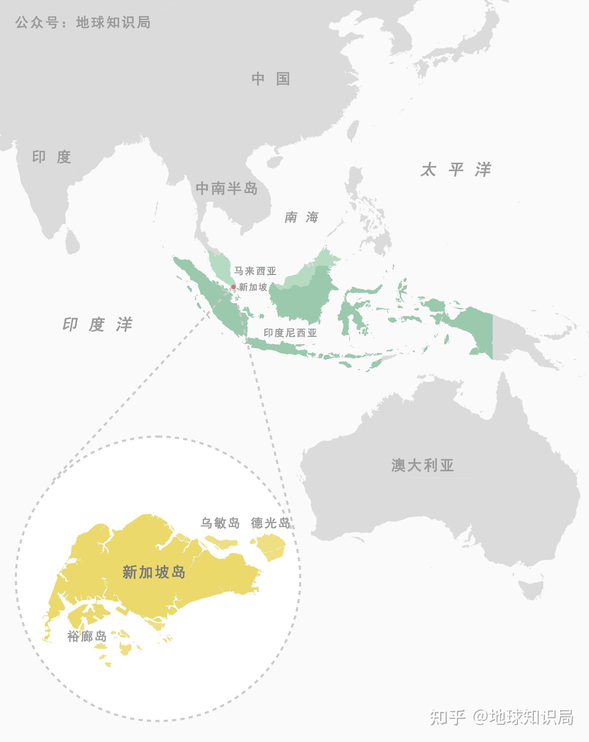 新加坡半球位置图片