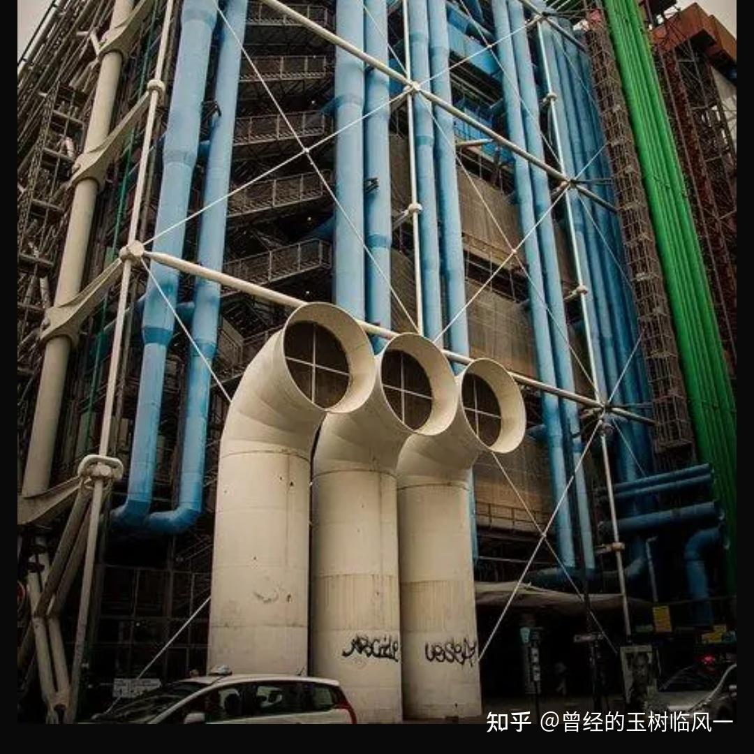世界上最怪异奇特的建筑名作:巴黎蓬皮杜艺术与文化中心 - 知乎