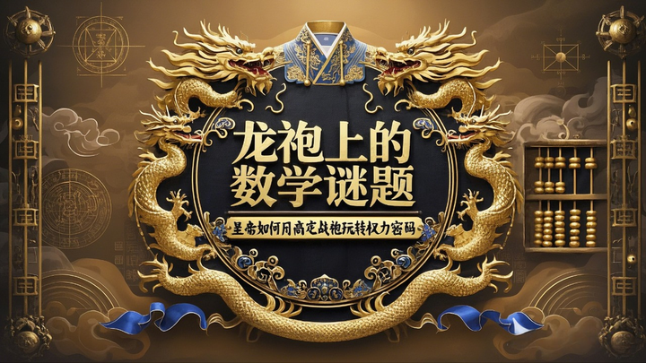 龙袍上的数学谜题:皇帝如何用高定战袍玩转权力密码! - 知乎