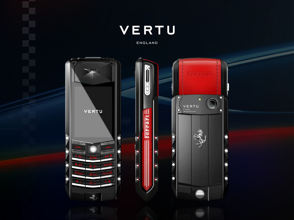 metavertu"赛道传奇"系列灵感却源自千禧年初——vertu与法拉利联名
